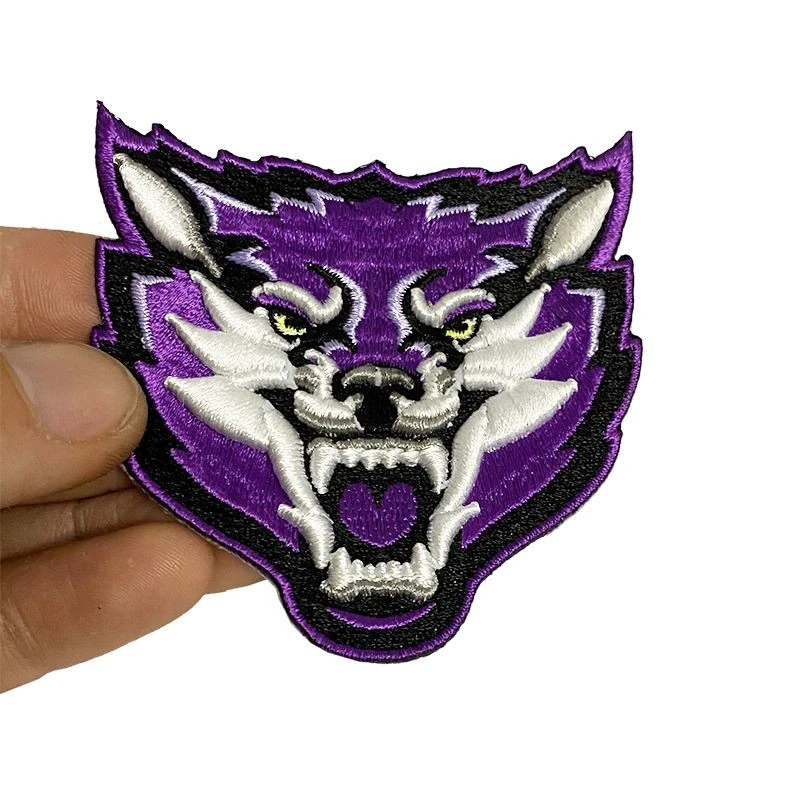 Iron On 3D Embroidery Patch factory